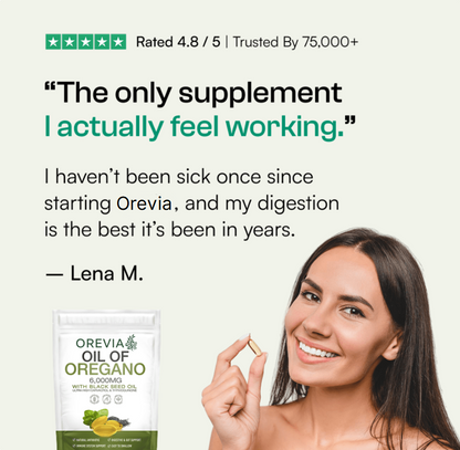 OREVIA: Oil Of Oregano Softgels