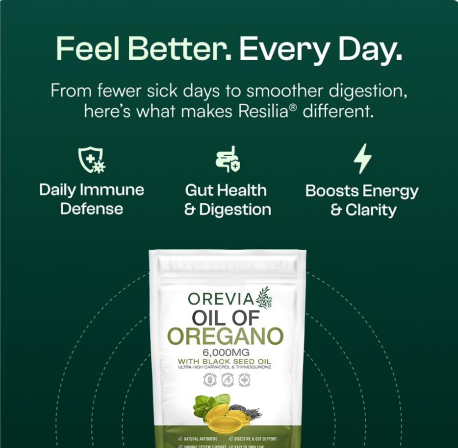 OREVIA: Oil Of Oregano Softgels
